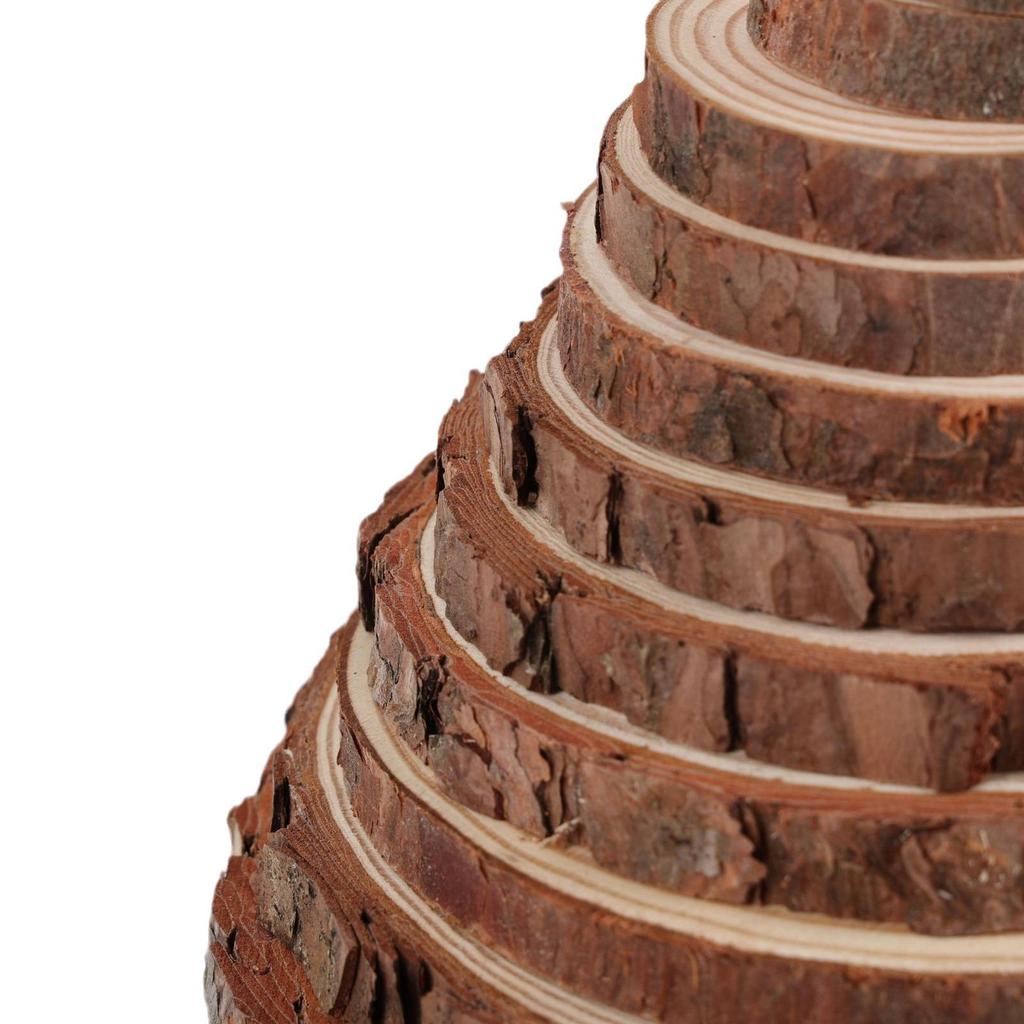 Лазерная гравировка ломтиков сосновой древесины для поделок в детском саду и украшения стен