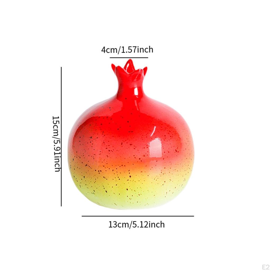 Ваза для цветов в форме граната, декоративное растение в форме бутона для гостиной