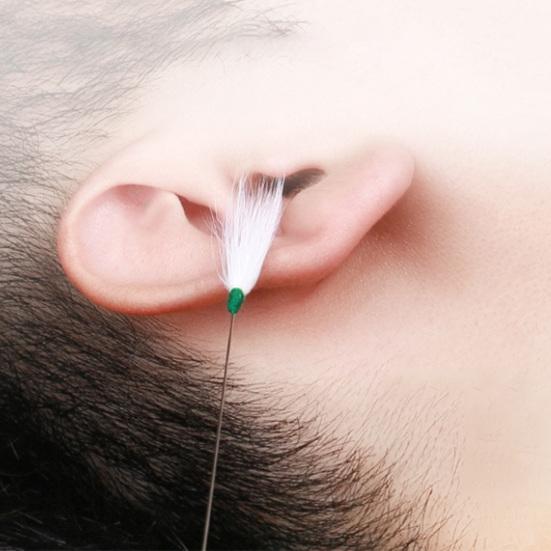 Yousheng 20 шт./компл. набор для удаления ушной серы из нержавеющей стали мягкий эффективный массажный инструмент для чистки ушей для взрослых и детей