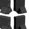 Сверхпрочные резиновые накладки на ножки для лестниц и мебели