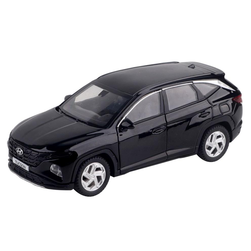 Hyundai Tucson 2020 Литая Миниатюрная Машинка - Фантомный Черный Жемчуг