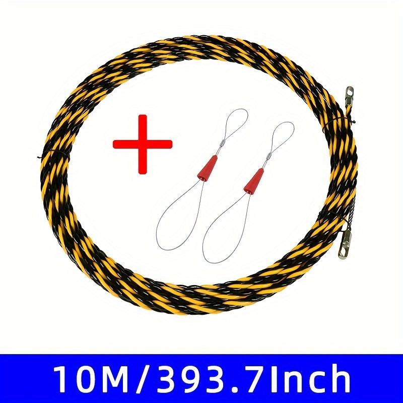 Набор инструментов для протягивания кабеля - диапазон 196.85-1968, гибкие протягиватели кабеля для стен и воздуховодов со стальными соединителями