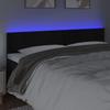 VidaXL LED Headboard Bedroom Furniture Double Bed Accessory Head of Bed Frame Interior Black 3121400