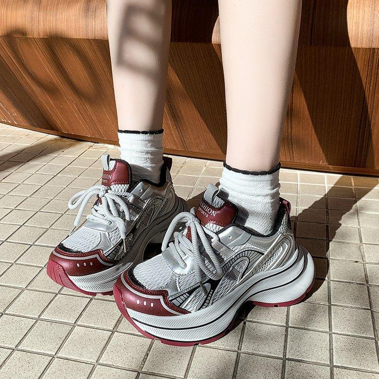 Серебряные туфли для папы, женские, 2024, новые зимние, на толстой подошве, с мягкой подошвой, спортивные, повседневные, из бархата, теплые, из хлопка