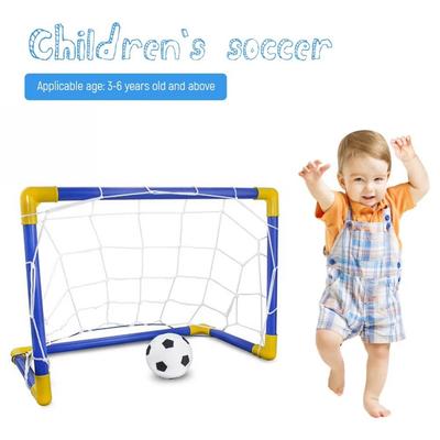 Высокопрочная рама Футбольные ворота Сетка Комплект Детский футбол Спортивная игрушка Детский футбол