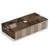 Under Bed Storage Containers Foldable Rolling Storage Bins Plastic Clothes Organizer with Wheels