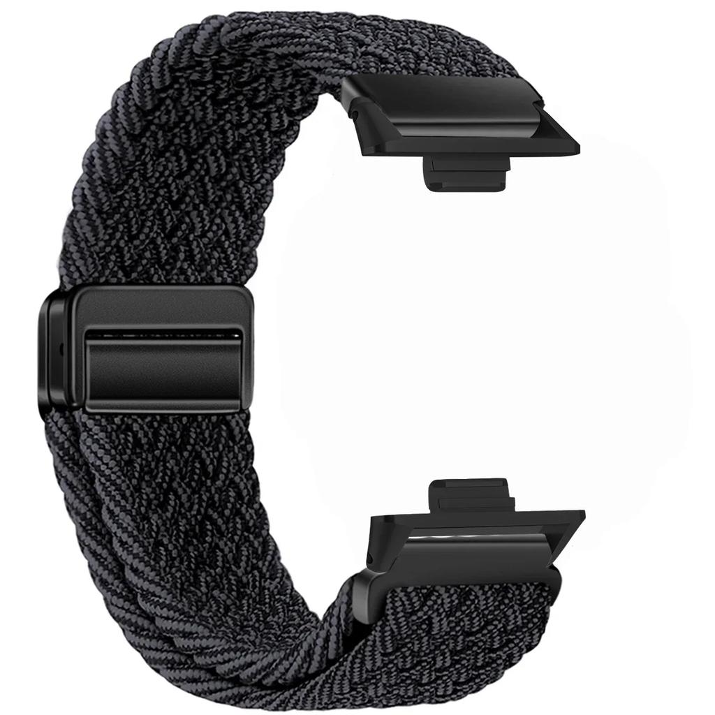 Magnetic Braided Nylon Loop Band for Xiaomi Redmi Watch 5 4 Strap Adjustable Sport Replacement Correa Bracelet Mi Band 9 8 Pro