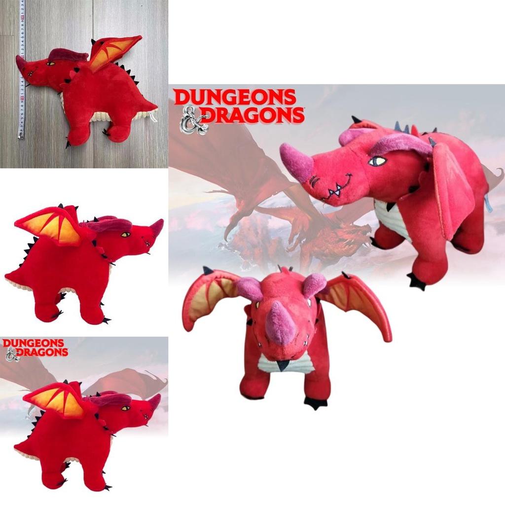 Плюшевая игрушка Красный Дракон из Dungeons & Dragons Идеальный подарок для фанатов!