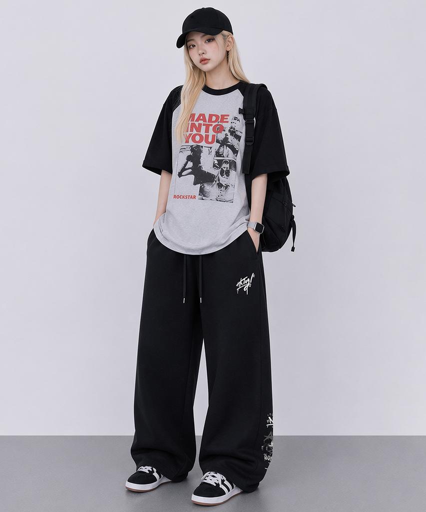 ARTISTWEAR [Atw] Napoleon Wide Elastic Pants