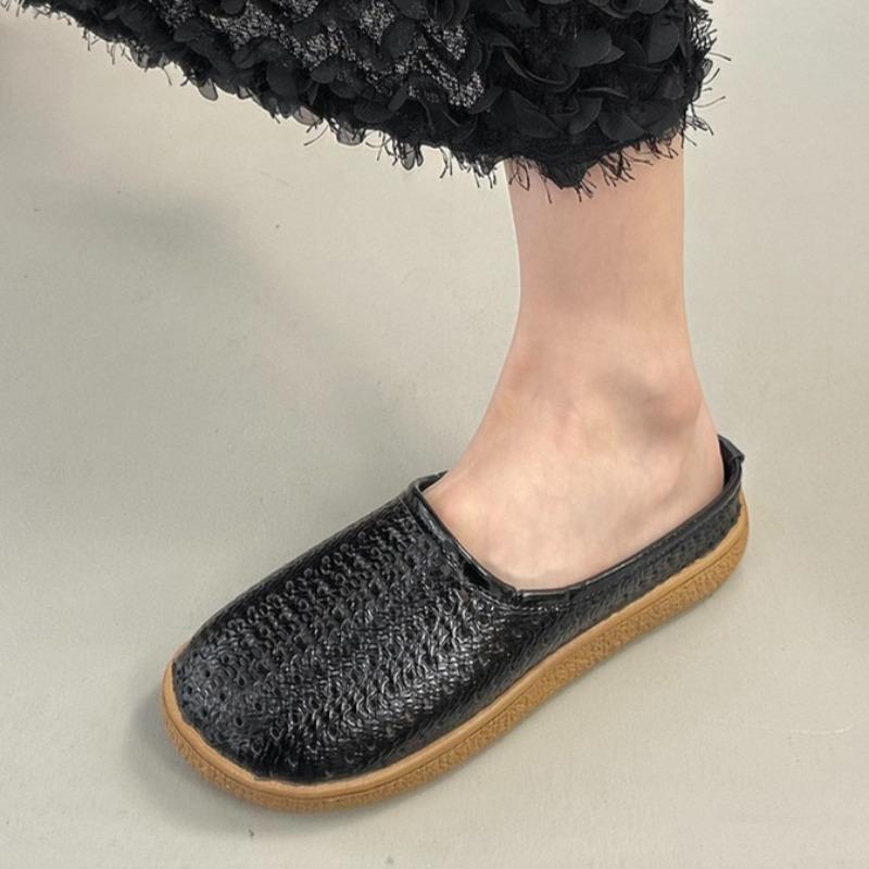 Модные летние женские балетки, шлепанцы, повседневные мюли, модные сандалии с ремешком на пятке 2025, новые женские удобные шлепанцы для ходьбы, сандалии для женщин