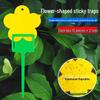 Yellow and Blue Double-Sided Sticky Insect Traps for Small Flies - Indoor Summer Use