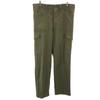 Военные брюки карго армии Австрии 90-х годов цвета хаки на пуговицах Мужские Б/У