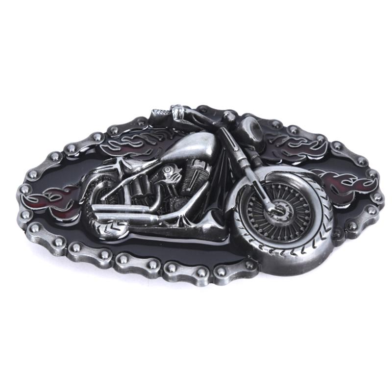 Men Vintage Motorcycle Modelling Cowboy Alloy Style Belt Buckle