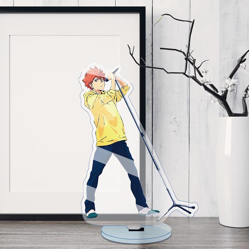 Аниме Хайкю!! Мультяшный персонаж, прозрачная акриловая подставка, кукла, модель игрушки, украшение для рабочего стола, подарок