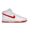 Dunk High White Picante Красные мужские кроссовки DV0828-100