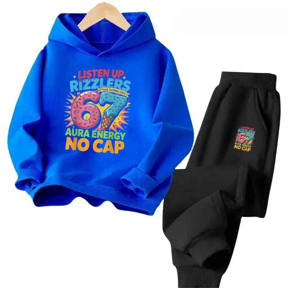 67 Offre Spéciale Tenue Pour Enfants 4-13Y 2 Pièces Dessin Animé Imprimé Coton Survêtement Remise Expédition Dans Le Monde Entie
