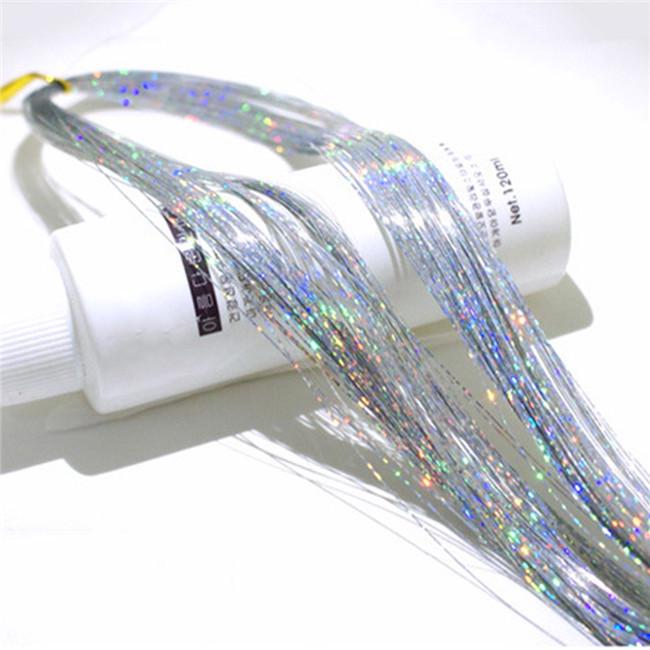 Мишура для волос, блестящие наращивания, подчеркивающие накладные пряди, аксессуары для вечеринок