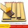 Самоклеящаяся EPDM-лента из вспененной резины - Полукруглая звукоизоляция, защита от столкновений, пылезащитное уплотнение для шкафов