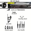 For Changan Eado Plus -2024 Interior Central Control Panel Door Handle Carbon Fiber Stickers Decals Car Styling Accessorie