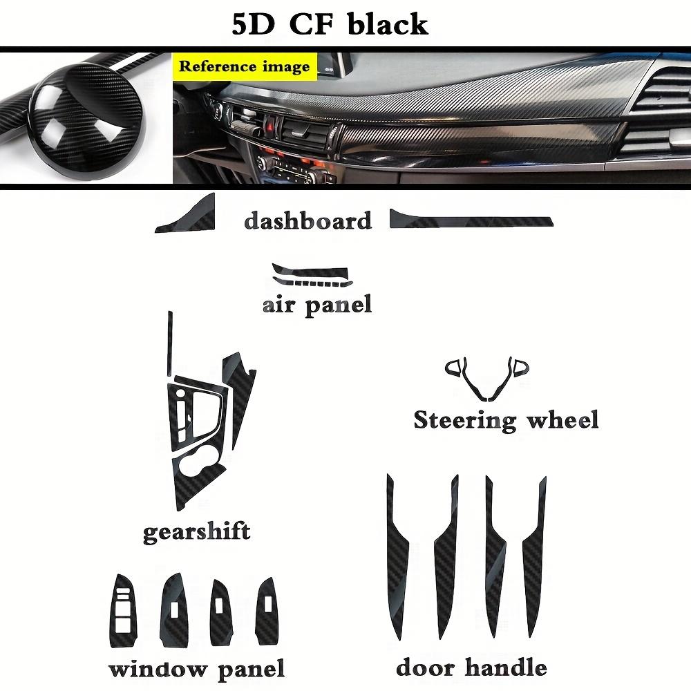 For Changan Eado Plus -2024 Interior Central Control Panel Door Handle Carbon Fiber Stickers Decals Car Styling Accessorie