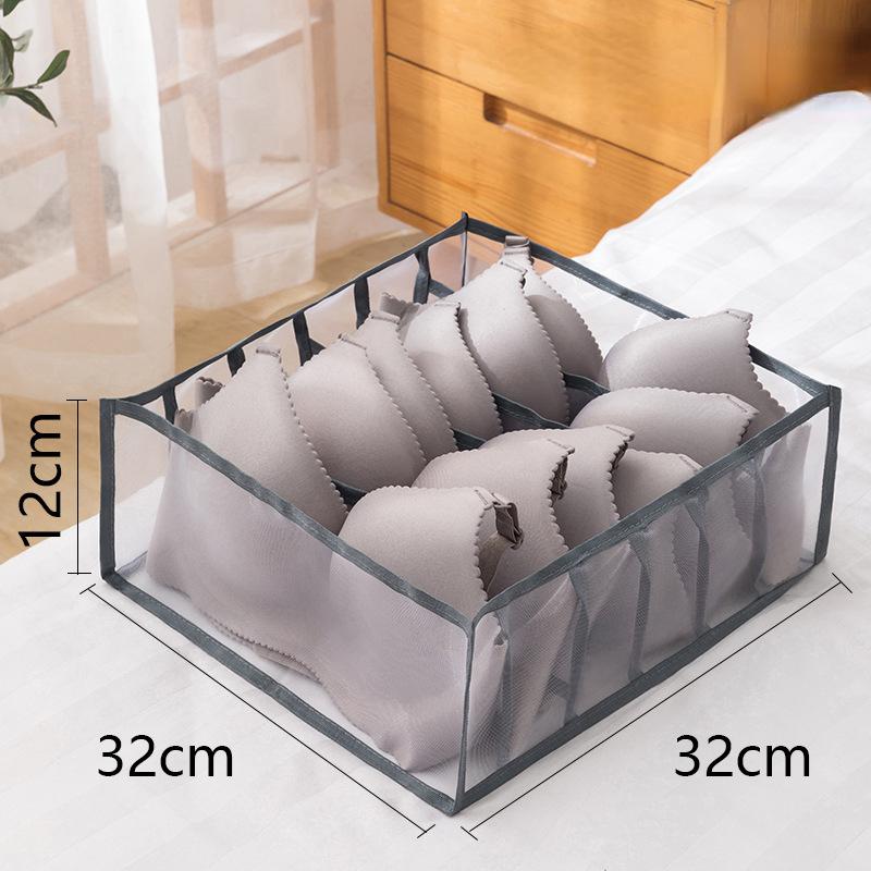 Folding Closet Organizer Panties and Socks Storage Boxes Wardrobe Clothes Underwear Organizer Drawers Clothes Separator Boxes