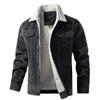 Young Men's Multi-bag Winter Loose Retro Pure Cotton Velvet Corduroy Jacket Warm Cotton-padded Jacket