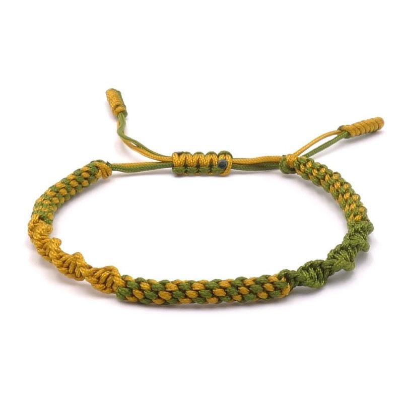 Charm Rope Bracelet Women Handmade Knots Braided Bracelets & Bangles Friendship Fashion Accessories Jewelry Girls