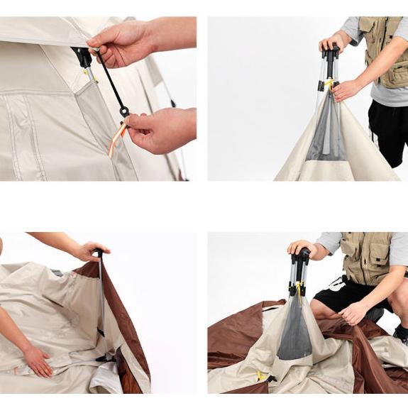 WTEMPO Водонепроницаемые солнцезащитные портативные складные палатки для кемпинга на открытом воздухе полностью автоматические быстро открывающиеся палатки для 2-3 человек самоходные палатки для путешествий