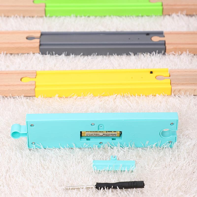 Электрическая сенсорная кнопка для железнодорожного полотна, совместимая с деревянными рельсами