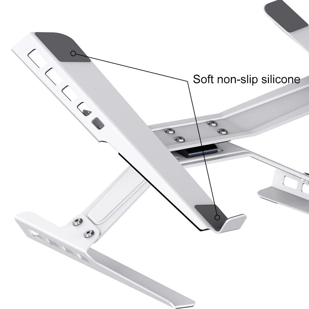 Подставка для компьютера Регулируемая подставка для компьютера и планшета Портативная подставка для ноутбука для MacBook HP Dell Lenovo 12-18-дюймовых ноутбуков