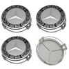 For Benz a24Pcs 75MM Car Wheel Center Hub Caps AMG Wreath for Mercedes Benz GLE GLK SLK CLA CLK W203 W204 W205 W209 W210 W211 W212