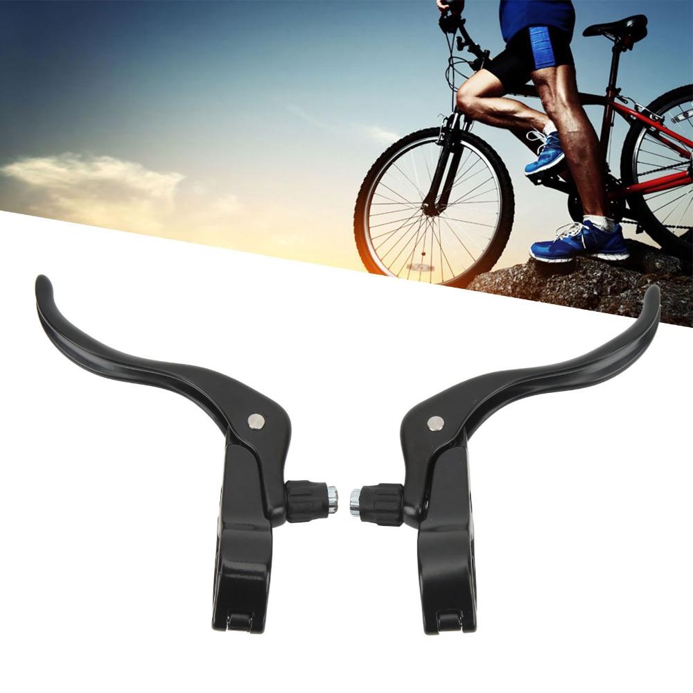 1 Pair Aluminum Alloy Bike Brake Lever Bike Handlebar Brakes Bike Handlebar Accessory