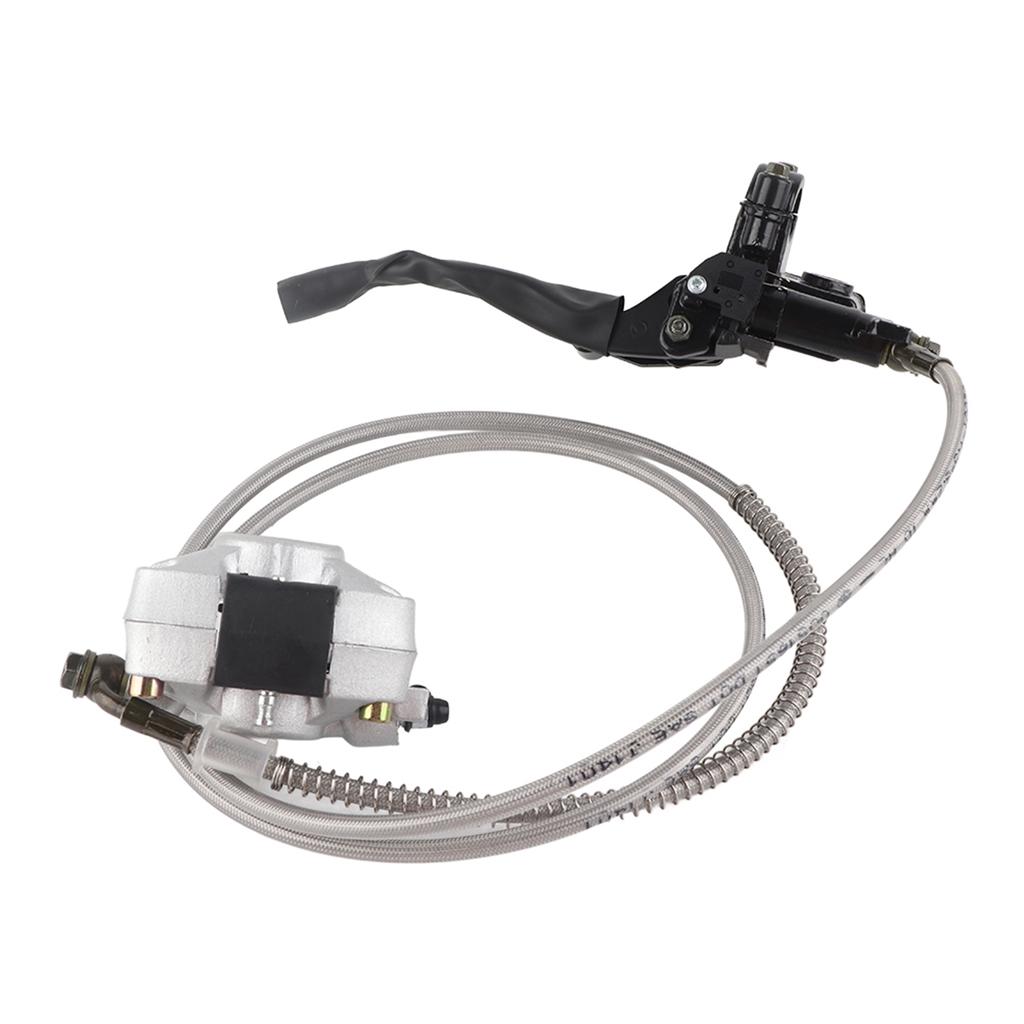 Hydraulic Rear Disc Brake Caliper System Pads Fit for 150cc 250cc Quad Dirt Bike ATV