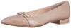 JILL STUART SHOES Rain Size E Women's All-Weather Pointed-Toe Pumps, Beige, 24.5 Cm,