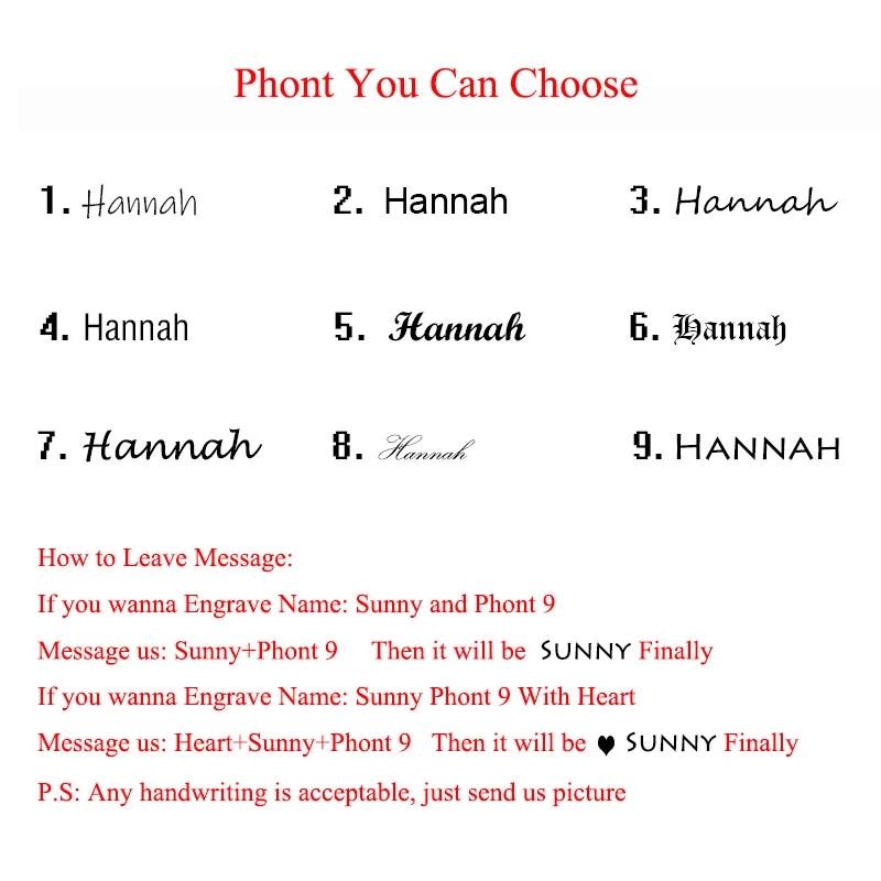 Модный индивидуальный браслет-цепочка со словами для мужчин и женщин, регулируемый браслет из нержавеющей стали с гравировкой имени, вечерние ювелирные изделия