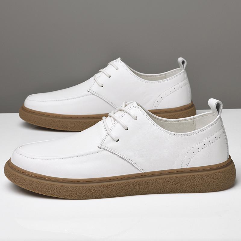 Модная мужская повседневная обувь ручной работы из натуральной кожи, мужские кроссовки, высококачественная мужская повседневная обувь, люксовые брендовые туфли на шнуровке, оксфорды, балетки