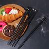 5 Pairs Zinc Zinc Alloy Sushi Chopsticks Reusable Kitchen Chopsticks Janpanese Chopsticks Set  Noodle