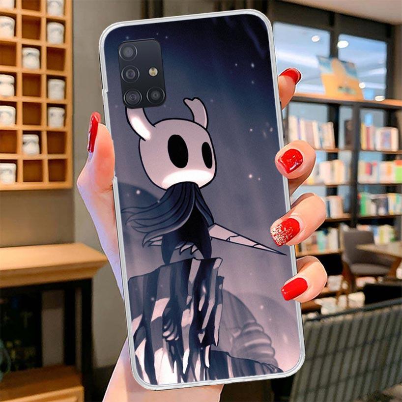 Чехол для телефона Hollow Knight Мультяшный Чехол Для Samsung Galaxy A12 A22 A32 A52 A72 A02S Чехол для телефона Note 20 Ultra 10 S10 Plus A51 A71