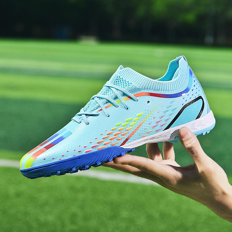 2025 импортная торговля новые футбольные бутсы мужские молодежные студенческие шипованные тренировочные кроссовки мужские и женские летние дышащие спортивные кроссовки