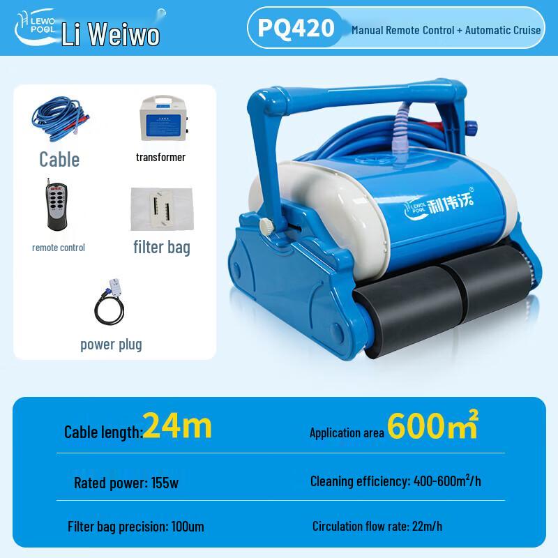 Liewo Smart Robotic Wall-Climbing Pool Cleaner
