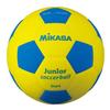 Мяч для юниорского футбола MIKASA 4 Smile Soccer начальная школа 180 г Клееный мяч Рекомендуемое внутреннее давление Нет. (для студентов) приблизительно. Желтый/Синий