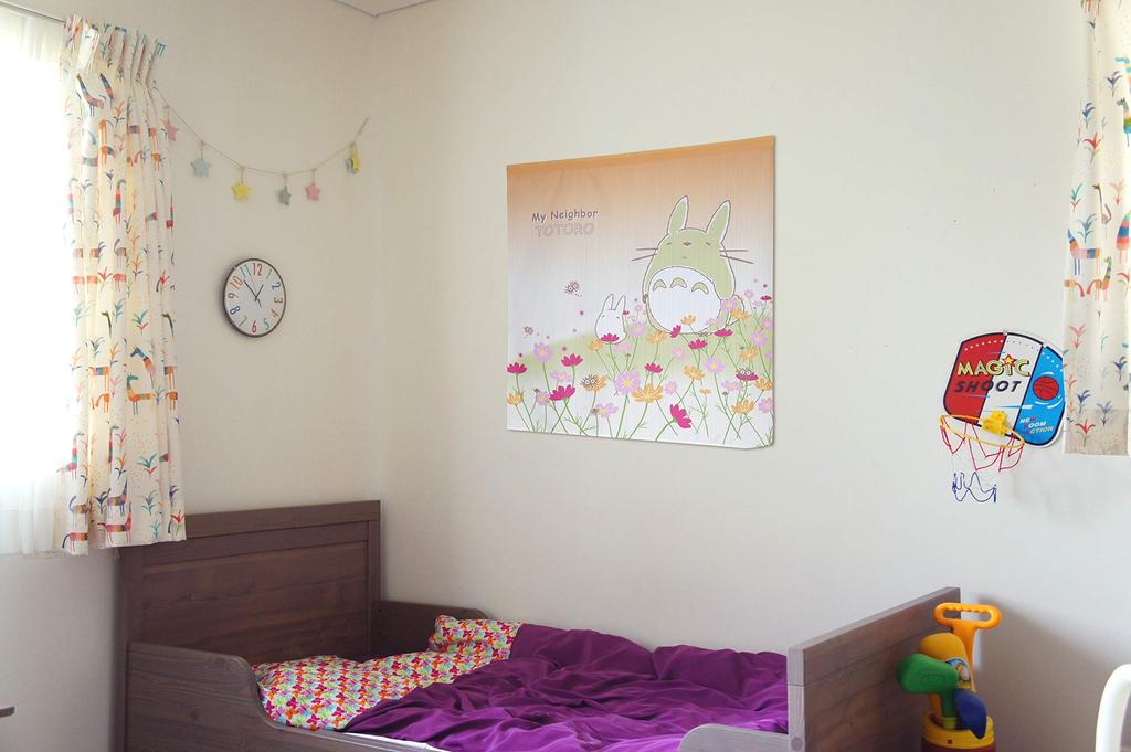 Норен Кобо Сосед Четыре Сезона Растения Тоторо Норен 85см Широкий х 90см Стильный Комната Короткий Космос и 11236 "Мой Тоторо" Гобелен, Длинный, Разделитель, Размер,