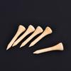 100Pcs/Set Golf Tees Bamboo Tee Golf Balls Holder 4 Size Stronger Than Wood Tees