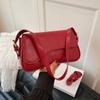 Trendy Retro Women's Shoulder Bag PU Material Small Square Bag Tote Bag Stylish Handbag Crossbody Bag