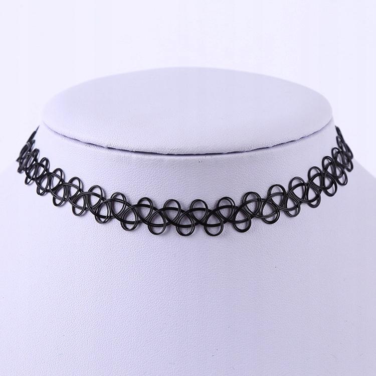 Classic Black Gothic Necklace Choker Gothic Ch12