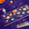 Деревянный пазл Солнечная система: Игрушка для раннего развития познания планеты