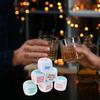6Pcs 25mm Game Drinking Dices Drinking Wine Mora Dices Fun Party Games Gambling Bar Party Pub Lovers Drink Decider Dices