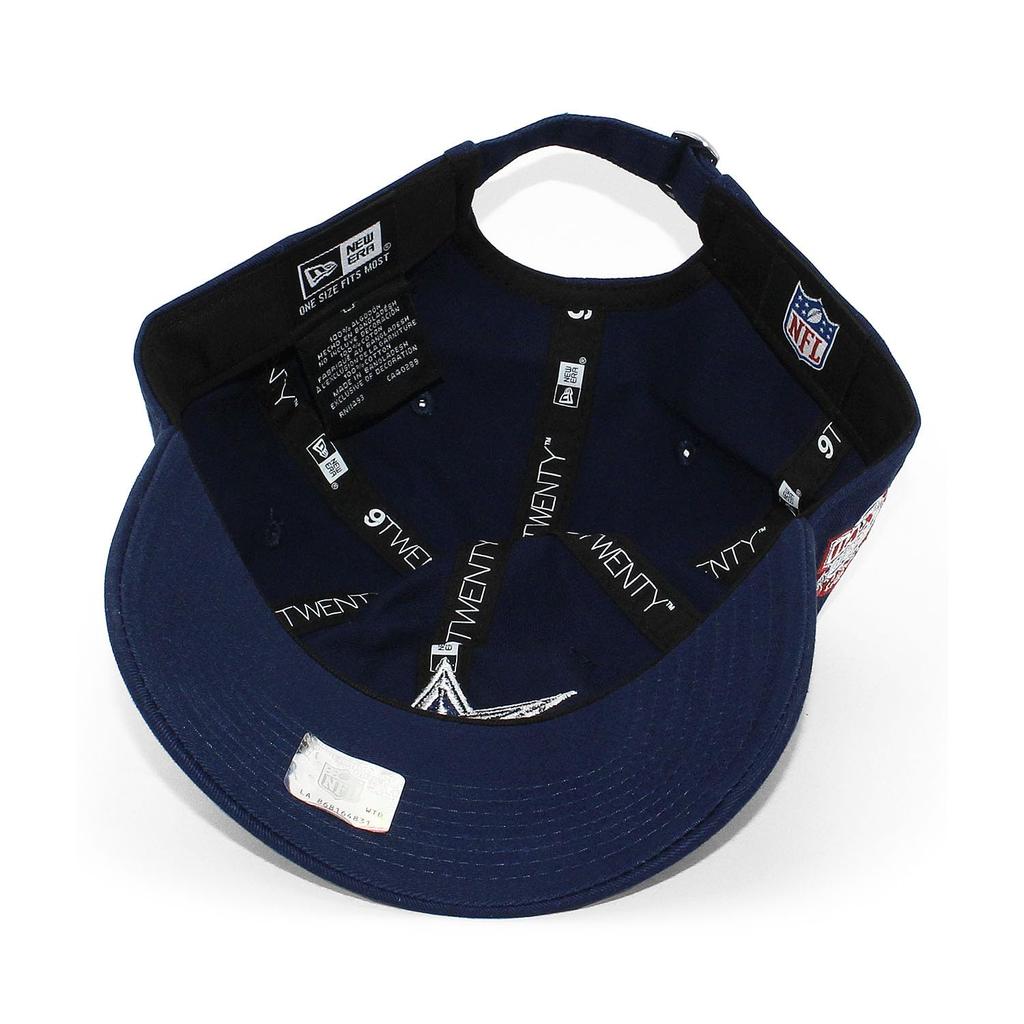 Кепка Super Bowl Модель New Era 9TWENTY на ремешке Dallas Cowboys NFL SUPER BOWL XXVII КЕПКА НА РЕМЕШКЕ DALLAS COWBOYS Темно-синяя 920 [Б/У]