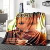 Custom Name Despicable Minions Party blanket for Couch & Bed, Plush Cozy Fuzzy Blanket Super Soft & Warm Blankets for Fall and Winter. 09081