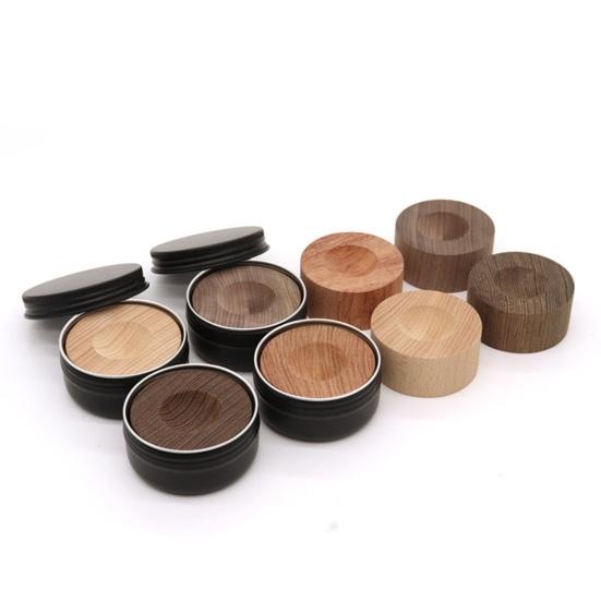 Wood Essential Oil Diffuser Small Passive Portable Air Freshener Aromatherapy Diffuser with Box for Car Living